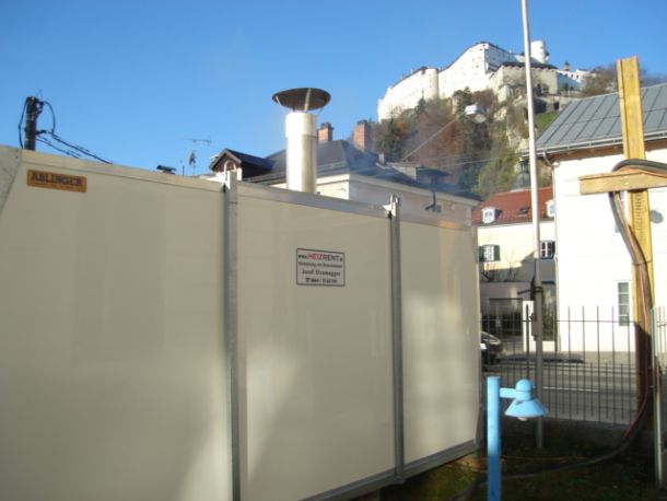 Festung Salzburg Notheizung